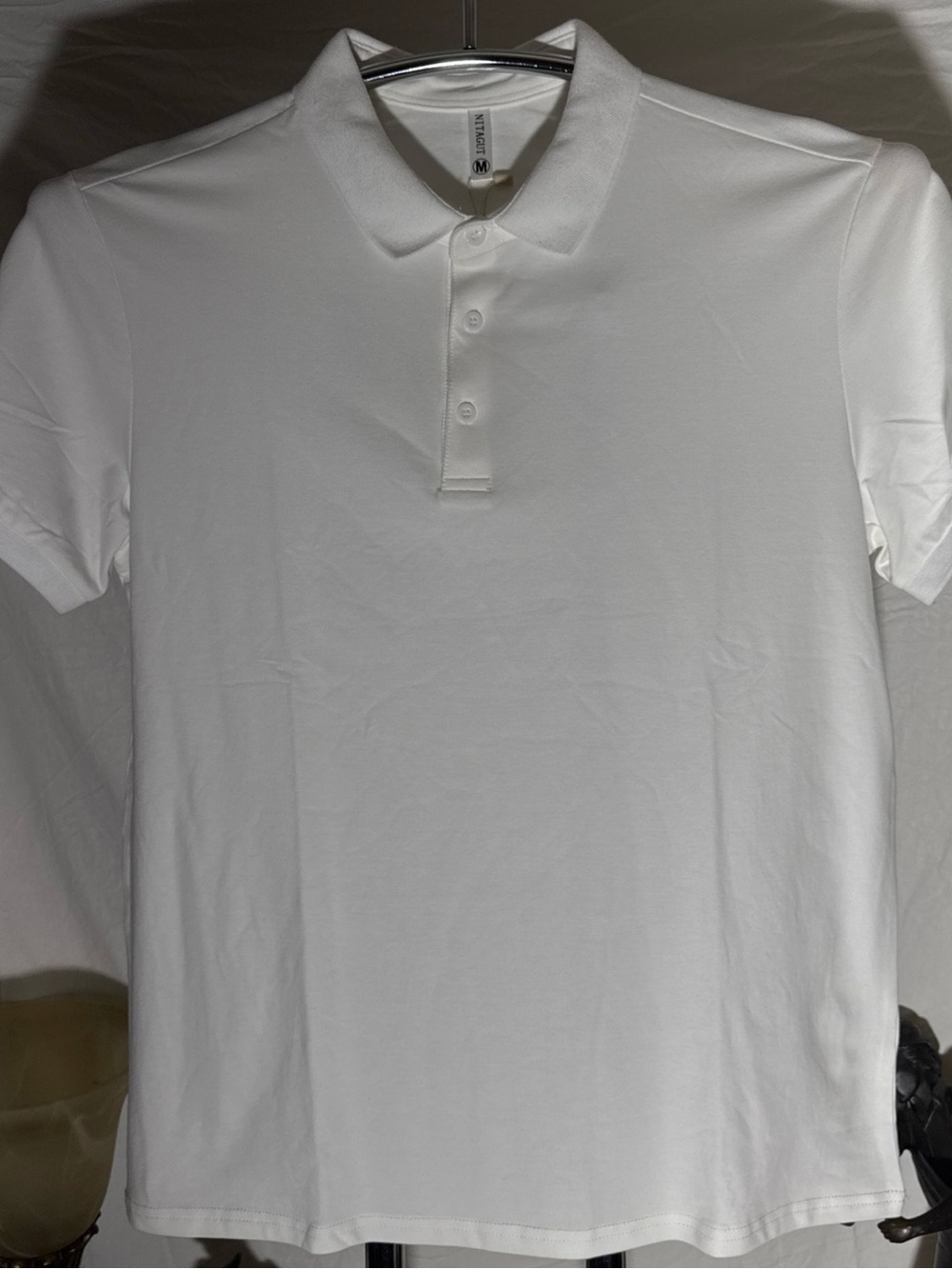 Classic White Men's Polo Shirt — Clean Everyday Style